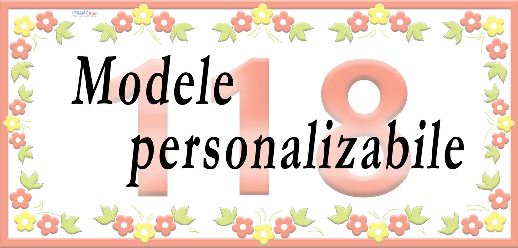 Model personalizabil la comanda